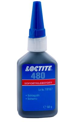 LOCTITE 480 - INSTANT ADHESIVE BLACK PLASTIC/RUBBER/METAL 50G