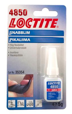 LOCTITE 4850 - INSTANT ADHESIVE FLEXIBLE SURFACES 5G