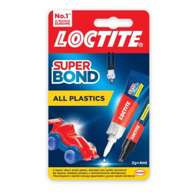 LOCTITE PLASTIK - FOR BONDING PLASTICS 2G + 4ML