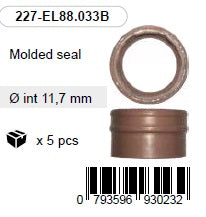 Molded seal Ø int 11,7 mm