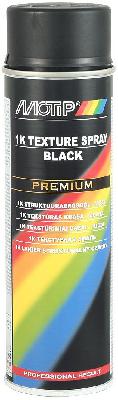 MOTIP 1K TEXTURE PAINT BLACK 500ML