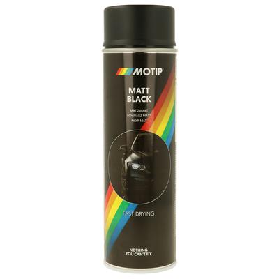 MOTIP BLACK MATT ACRYLIC PAINT 500ML