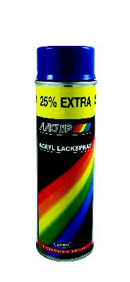 MOTIP BLUE GLOSS ACRYLIC PAINT 500ML