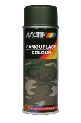 MOTIP CAMOUFLAGE PAINT DARK GREEN (RAL 6031) 400ML