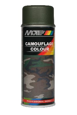 MOTIP CAMOUFLAGE PAINT GREEN-BROWN (RAL 6014) 400ML