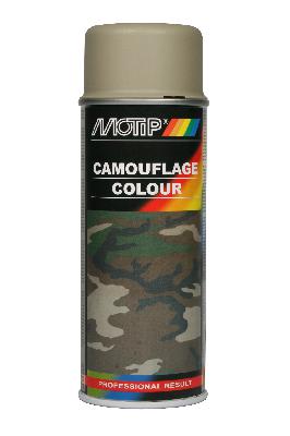 MOTIP CAMOUFLAGE PAINT GREY MATT 400ML