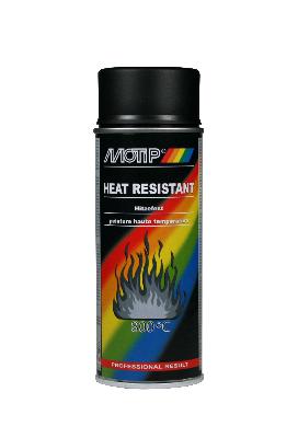 MOTIP HEAT-RESISTANT PAINT BLACK 400ML