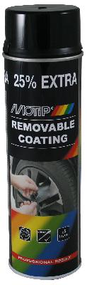 MOTIP SPRAYPLAST BLACK GLOSS 500ML
