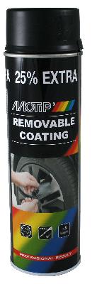 MOTIP SPRAYPLAST BLACK MATT 500ML