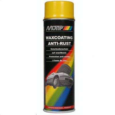 MOTIP UNDERBODY WAX TRANSPARENT AEROSOL 500ML