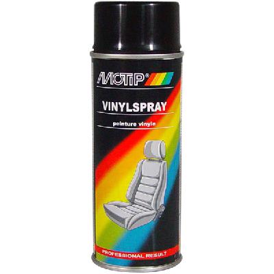 MOTIP VINYL/LEATHER PAINT BLACK 400ML