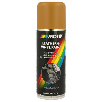 MOTIP VINYL/LEATHER PAINT BROWN RAL 8001 200ML