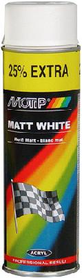 MOTIP WHITE MATT ACRYLIC PAINT 500ML