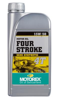 MOTOREX 4-STROKE MOTOR OIL 15W50 1L