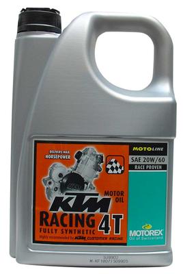 MOTOREX KTM RACING 4T 20W60 4L