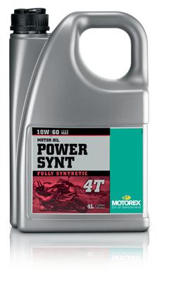 MOTOREX POWER SYNT 4T 10W60 4L