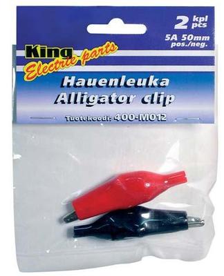 NÄPITSKLEMMID 5A 1+/1- KING