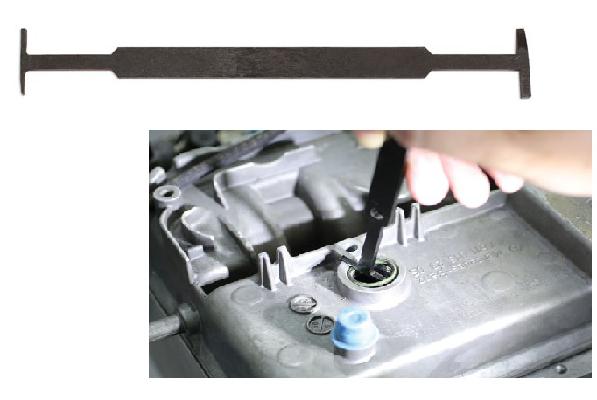 Kaelustihendi "simmerlingi" eemaldus tööriist.