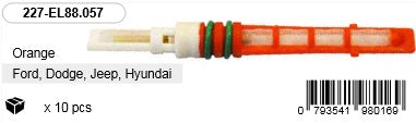 ORIFICE TUBE oranž Ford/Dodge/Jeep/Hyundai