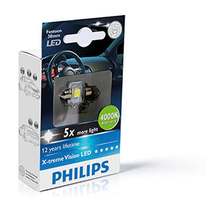 PHILIPS Festoon X-tremeVision LED T14x30 4 000 K