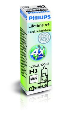PHILIPS H3 LongLife EcoVision