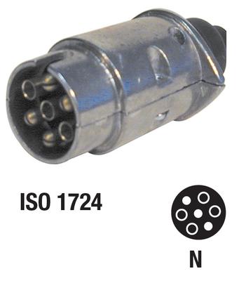 PISTIK 7KL. ISO1724 ALUMIINIUM