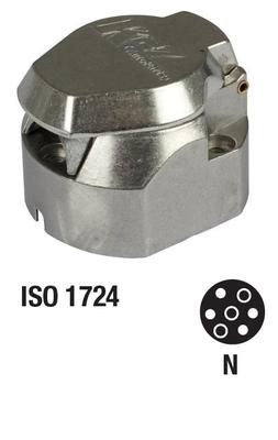 PISTIKUPESA 7-KL. 12V ALUMIINIUM