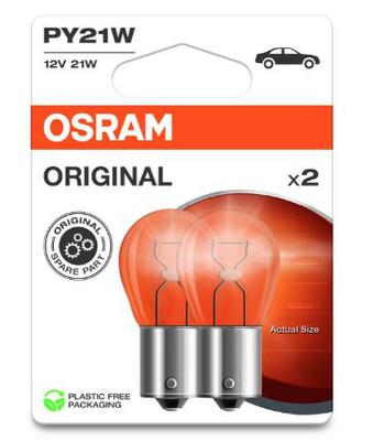 PY21W OSRAM BLISTER 2 TK