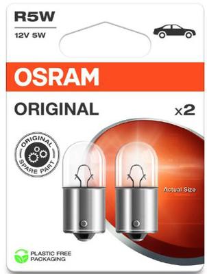 R5W 5W OSRAM BLISTER 2 TK
