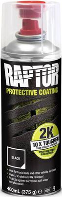 RAPTOR TEXTURED COATING BLACK AEROSOL 400ML