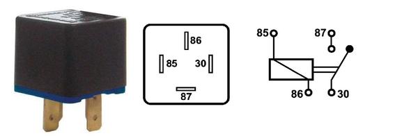RELEE 12V 30A 4-KL