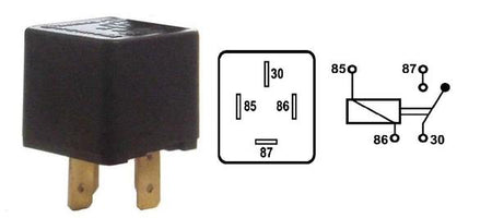 RELEE 12V 30A 4-KL