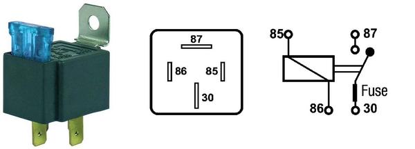 RELEE 24V 20A 4-KL