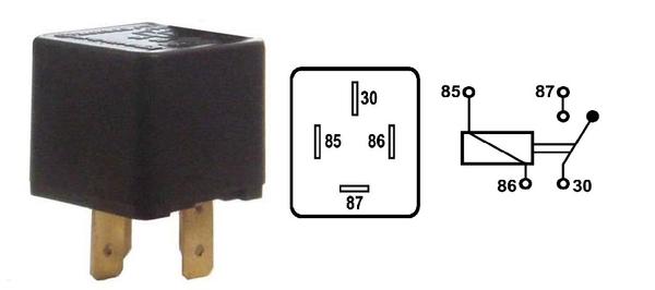 RELEE 24V 20A 4-KL