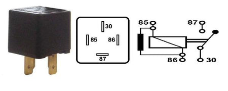 RELEE 24V 20A 4-KL