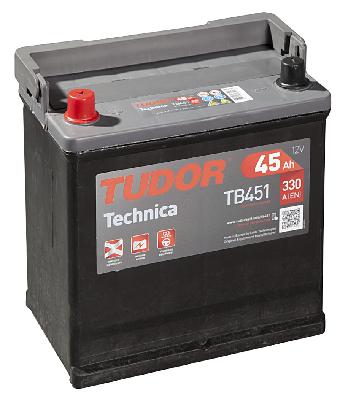 TUDOR 45AH 330A 220X135X225 TECHNICA