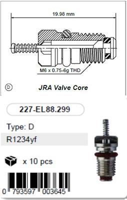 Ventiil JRA M6 R-1234yf