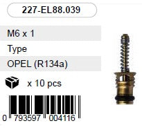 Ventiil M6x1 R-134a