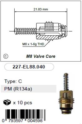 Ventiil M8 R-134a