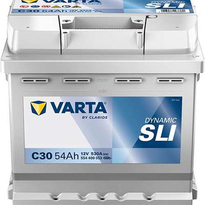 VARTA DYN SLI C30 54Ah 530A 207X175X190 -/+