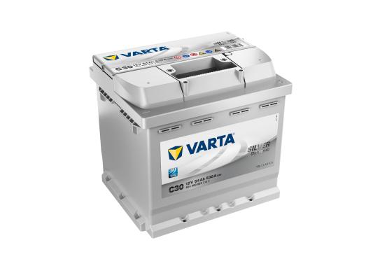 VARTA SILVER DYN C30 54Ah 530A 207X175X190 -/+