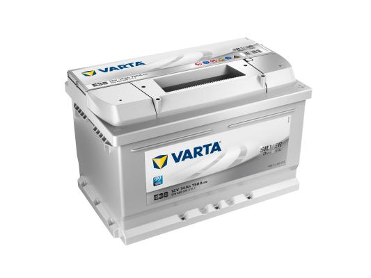 VARTA SILVER DYN E38 74Ah 750A 278X175X175 -/+