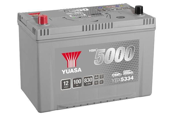 YUASA 12V 100Ah 830A 304X173X225 +/-