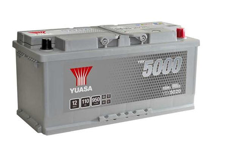 YUASA 12V 110Ah 950A 394X175X190 -/+