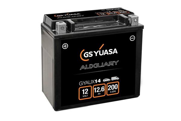 YUASA 12V 12.6Ah 200A AGM 150X87X145 +/-