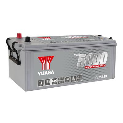 YUASA 12V 185Ah 1200A 513x223x223 SHD SMF aku +/- OTSAL