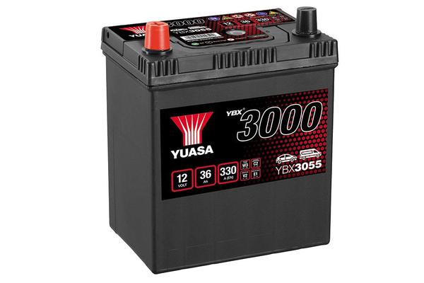 YUASA 12V 36Ah 330A SMF 187X127X227 +/-