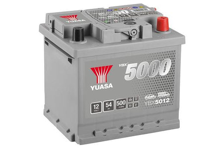 YUASA 12V 54Ah 500A 207X175X190 -/+