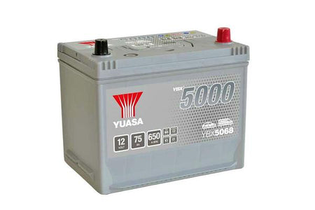 YUASA 12V 75Ah 650A 269X174X223 -/+