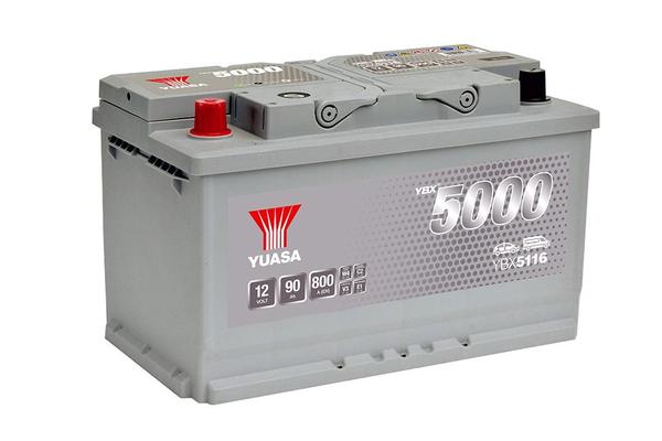 YUASA 12V 90Ah 800A 315X175X190 +/-